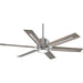 Glandon 60" 5-Blade Ceiling Fan in Antique Nickel