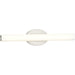 Parallel LED 22" Linear Bath & Vanity Lighting in Brushed Nickel