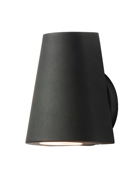 Mini 1-Light LED Outdoor Wall Sconce in Black - Lamps Expo