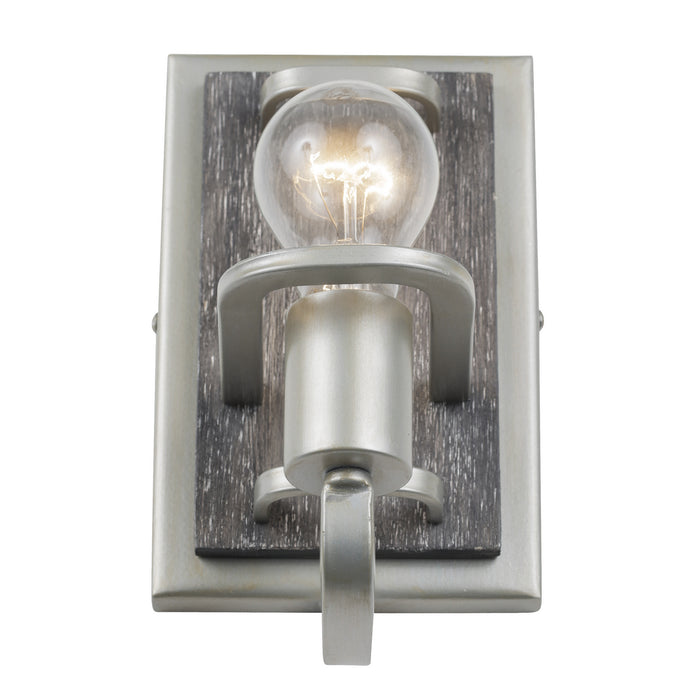 Lofty 1 Light Bath Sconce in Silverado