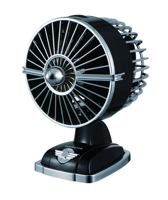 UrbanJet Jr Portable Fan 3.5" in Mysterious Black - Lamps Expo