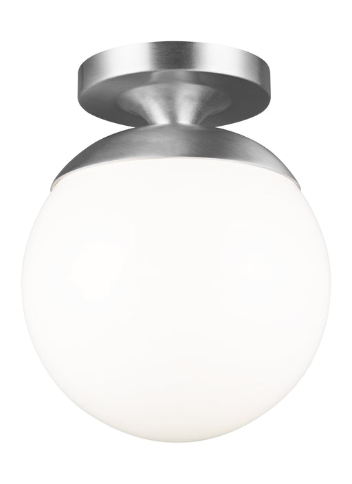 Leo - Hanging Globe 1-Light Wall/Ceiling Mount in Satin Aluminum - Lamps Expo