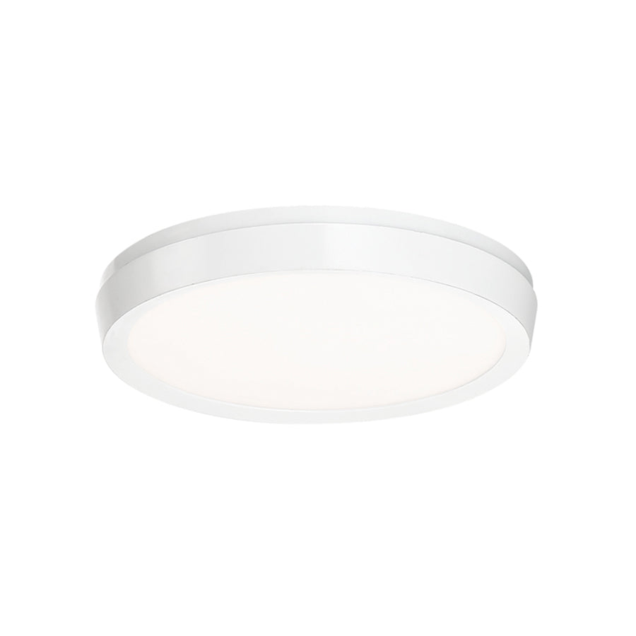 Argo LED Flush Mount in White - Lamps Expo