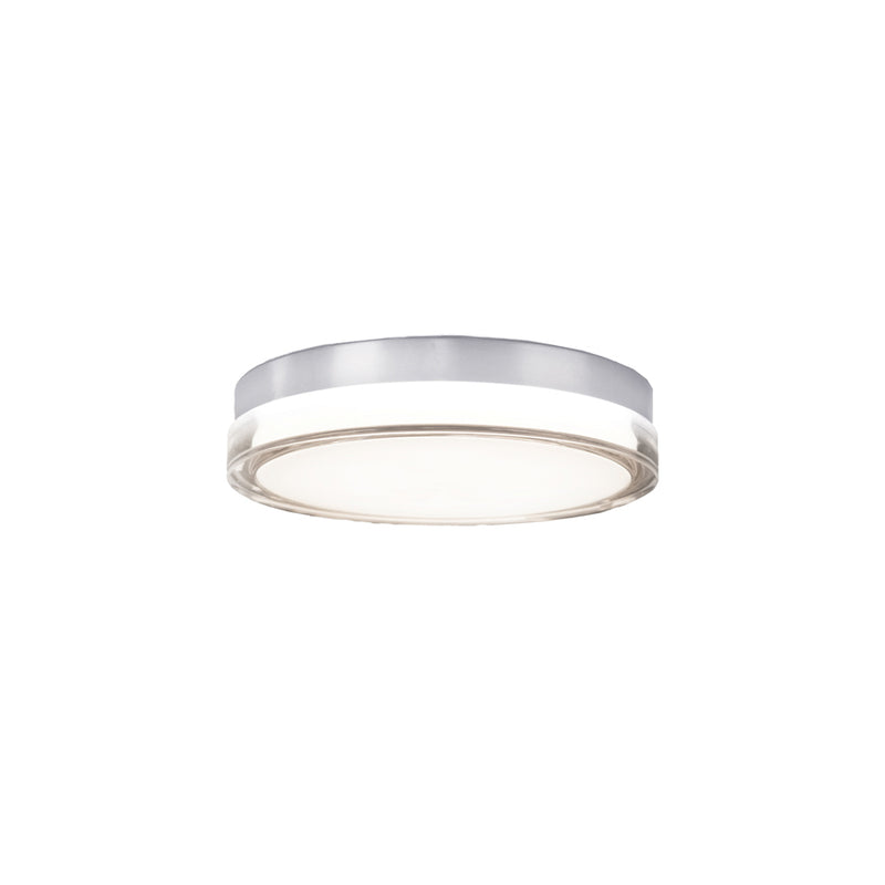 Pi LED Outdoor Flush Mount in Stainless Steel
