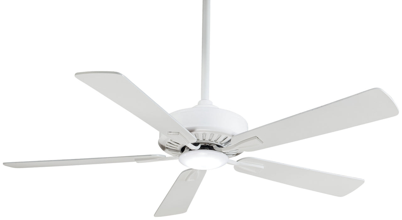 Contractor Plus Led 52" Ceiling Fan in White