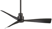 Simple 44" Ceiling Fan in Coal