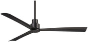 Simple 52" Ceiling Fan in Coal