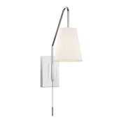 Owen 1-Light Sconce in Polished Nickel