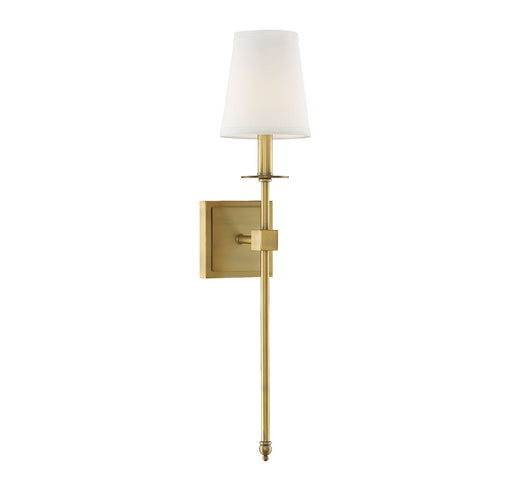 Monroe 1-Light Sconce in Warm Brass
