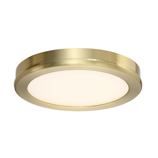 Geos 3000K 90CRI LED Flush Mount in Brass - Lamps Expo