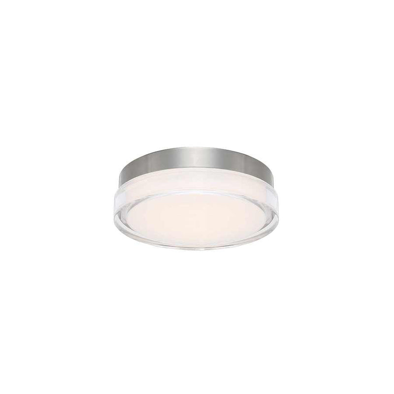Dot LED Flush Mount in Stainless Steel