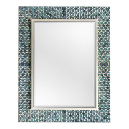 Uttermost's Makaria Coastal Blue Mirror Designed by Billy Moon