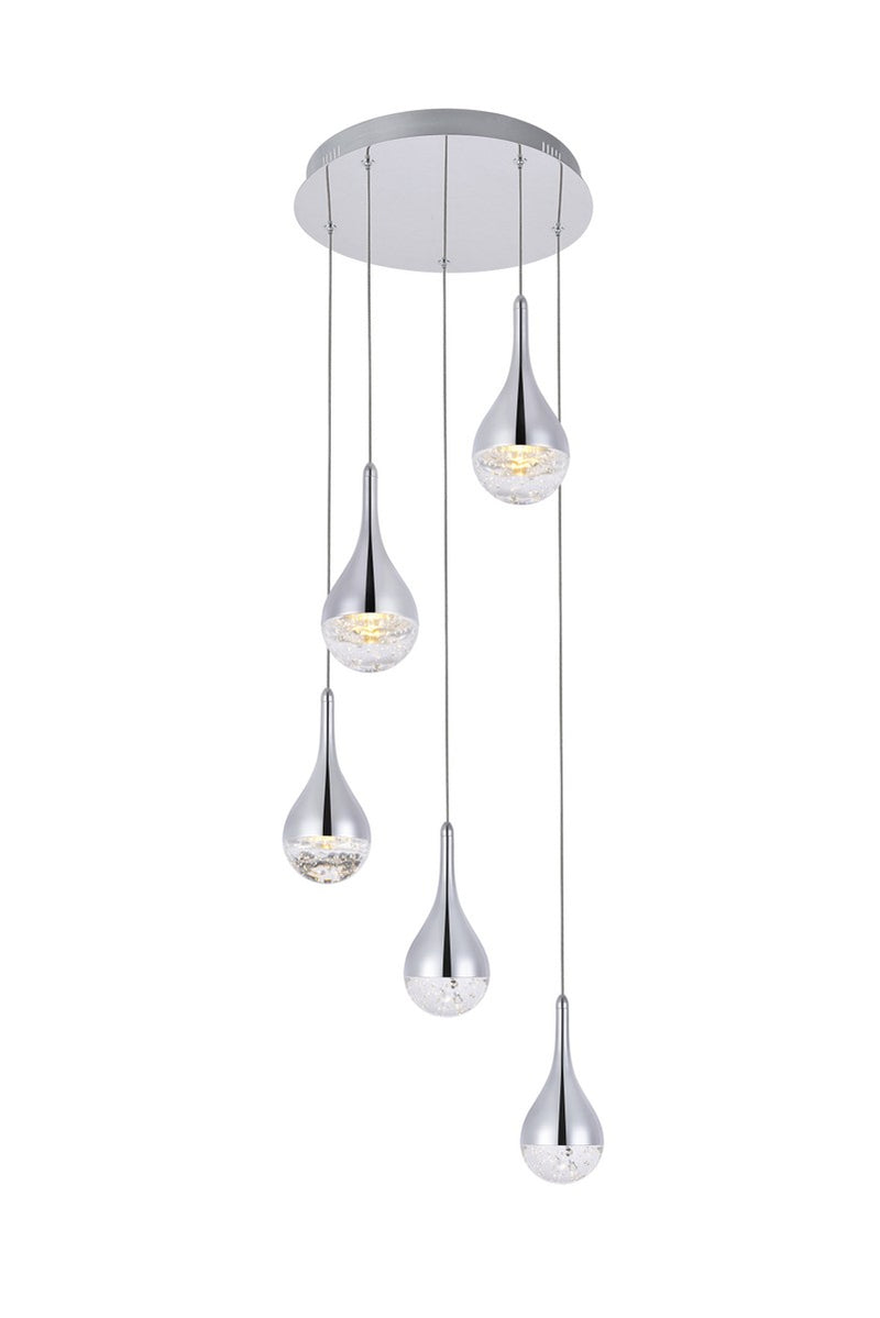 Amherst 5-Light Chandelier - Lamps Expo