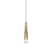 Ultra Down Pendant in  Brass
