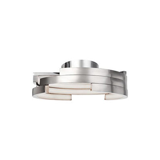 Anello Flush Mount in Nickel - Lamps Expo