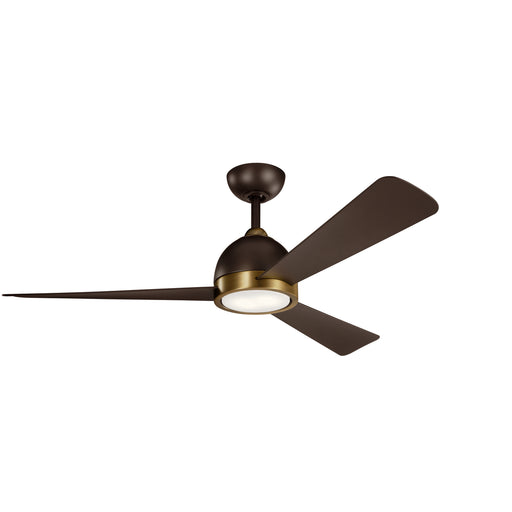 Incus 56 inch Incus Fan LED in Satin Natural Bronze