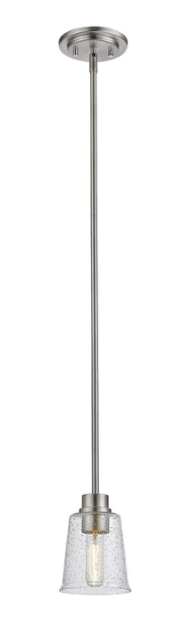 Bohin 1 Light Mini Pendant in Brushed Nickel