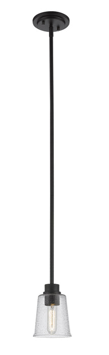 Bohin 1 Light Mini Pendant in Matte Black