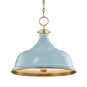 Painted No.1 3-Light Pendant - Lamps Expo