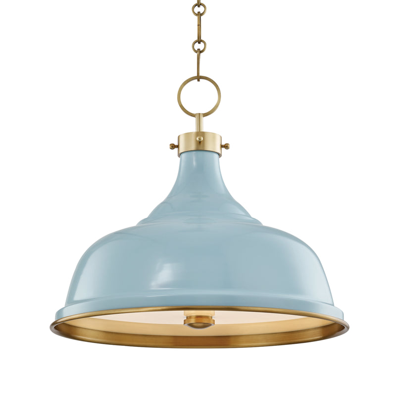 Painted No.1 3-Light Pendant - Lamps Expo