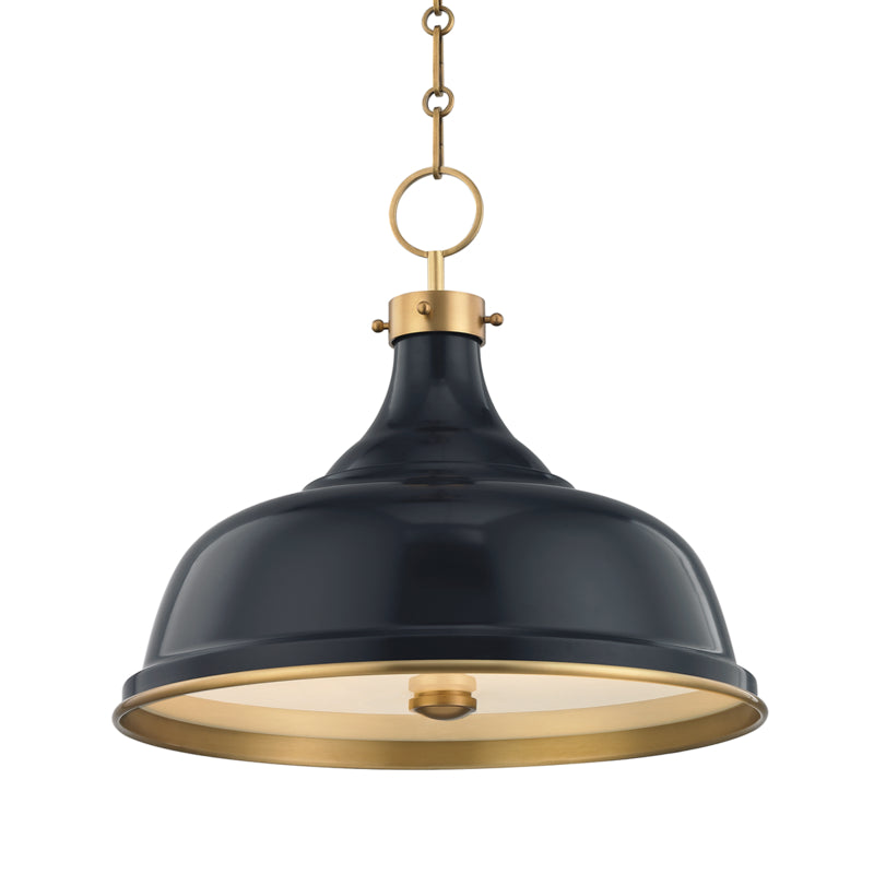 Painted No.1 3-Light Pendant - Lamps Expo
