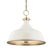 Painted No.1 3-Light Pendant - Lamps Expo