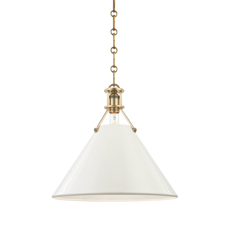 Painted No.2 1-Light Large Pendant - Lamps Expo
