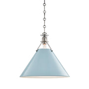 Painted No.2 1-Light Large Pendant - Lamps Expo