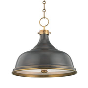 Painted No.1 3-Light Pendant - Lamps Expo
