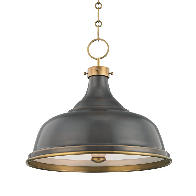Painted No.1 3-Light Pendant - Lamps Expo