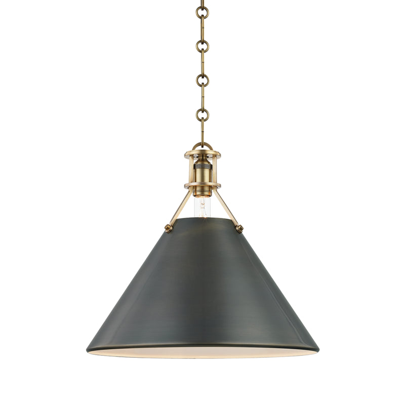 Painted No.2 1-Light Large Pendant - Lamps Expo