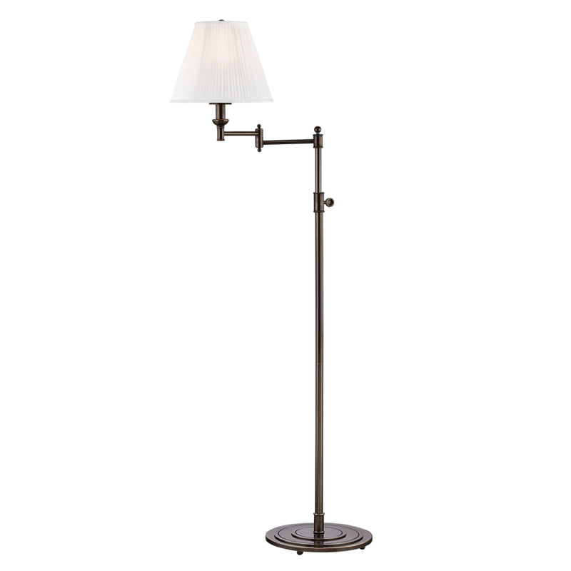 Signature No.1 1 Light Floor Lamp in Distressed Bronze