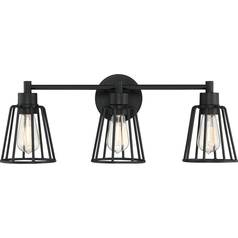 Atticus 3-Light Bath Vanity in Earth Black