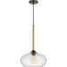 Merino 1-Light Mini Pendant in Tarnished Bronze