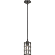 Oliver 1-Light Mini Pendant in Western Bronze