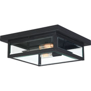 Westover 2-Light Outdoor Lantern in Earth Black