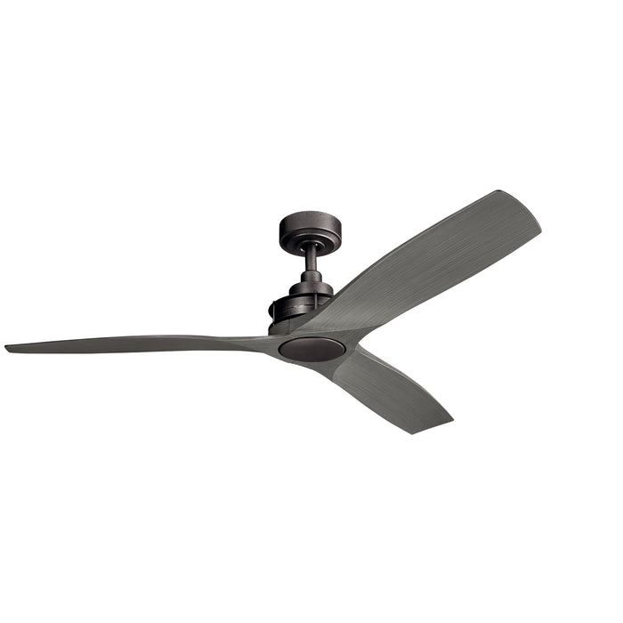 Ried 56 Inch Ried Fan in Anvil Iron