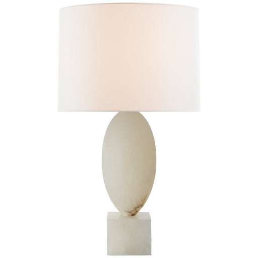 Versa One Light Table Lamp in Alabaster