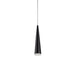 Mina Down Pendant in Black
