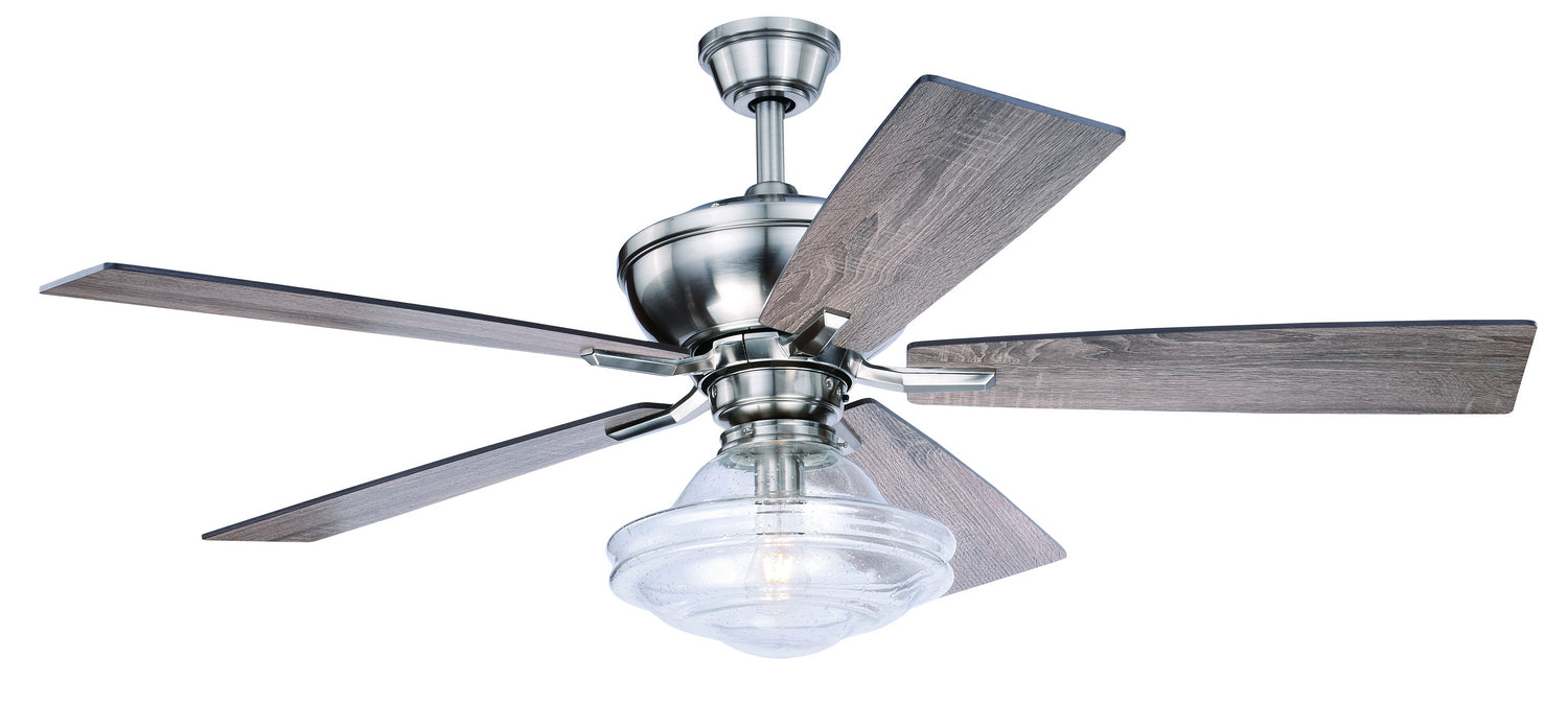 Huntley 52" Ceiling Fan in Satin Nickel from Vaxcel, item number F0067