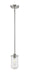 Delaney 1 Light Mini Pendant in Brushed Nickel