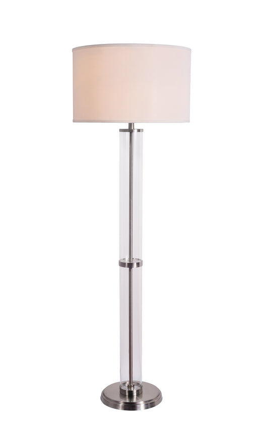 Floor Lamp in Brushed Steel - Lamps Expo