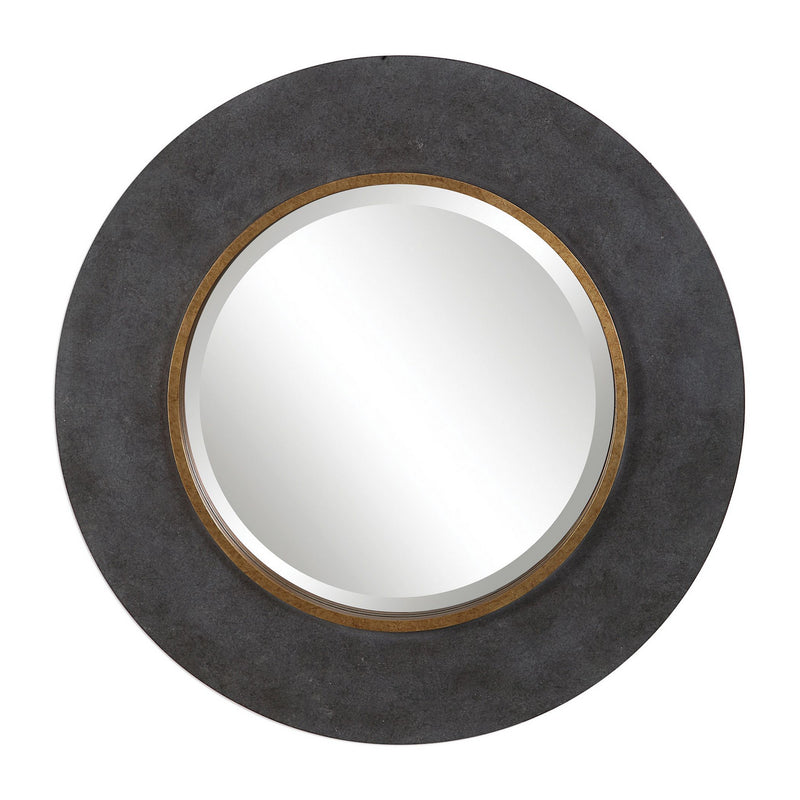 Uttermost's Saul Round Mirror Designed by David Frisch
