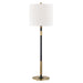 Bowery 1 Light Table Lamp in Aged Old Bronze