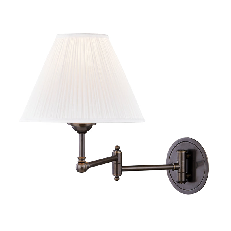 Signature No.1 1 Light Adjustable Wall Sconce in Distressed Bronze