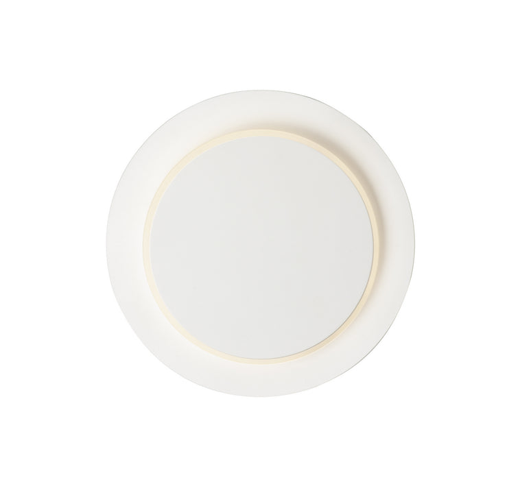 Revolver LED Flush Mount / Wall Sconce in Matte White