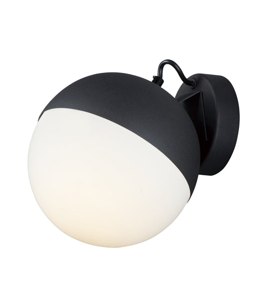 Half Moon LED Wall Sconce in Black
