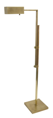 Andover Adjustable Floor Lamp in Antique Brass - Lamps Expo
