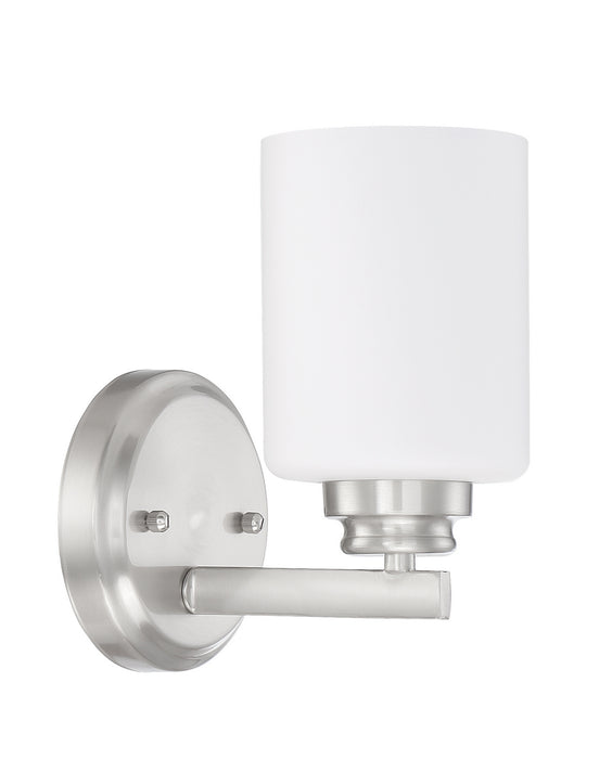 Bolden One Light Wall Sconce in Brushed Polished Nickel