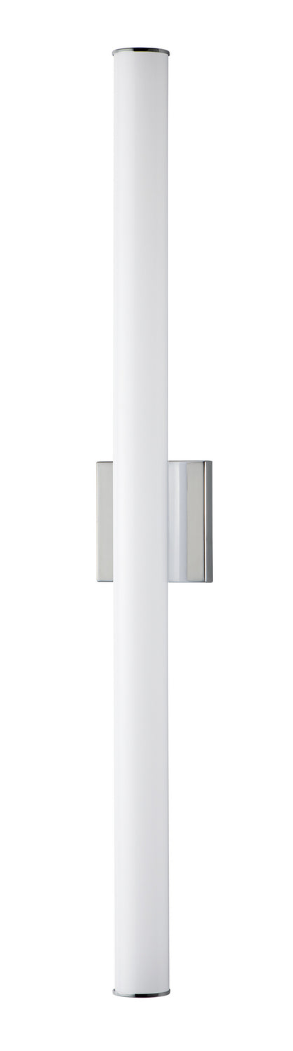 Rail 36" LED Bath Sconce in Polished Chrome